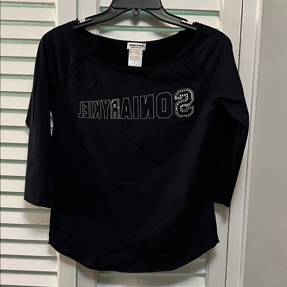 Sonia Rykiel Black Women's Top size XS
